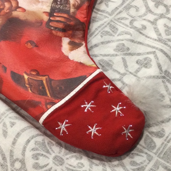 NWT🎄Coca-Cola fiber optic Christmas stocking vintage 2006. 75th anniversary - Picture 13 of 14